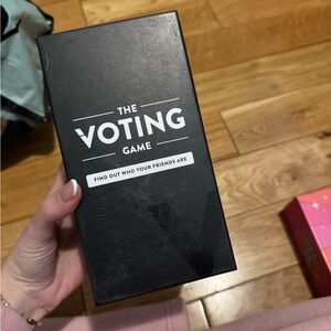 The Voting Game Party Card Game - Black